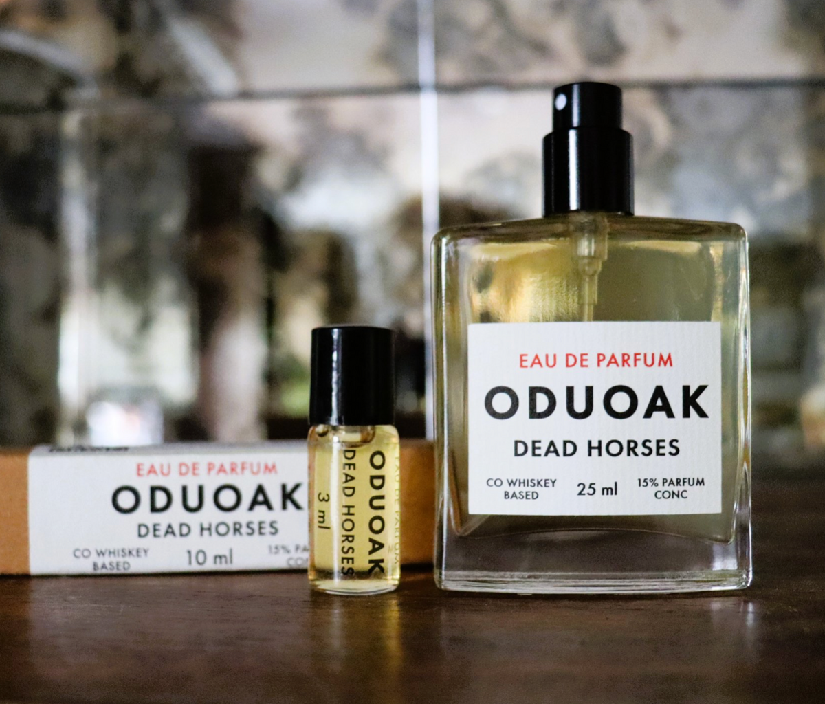 I Smell Wildfire ODUOAK Made with Whiskey (Blue Jay) – Revelry