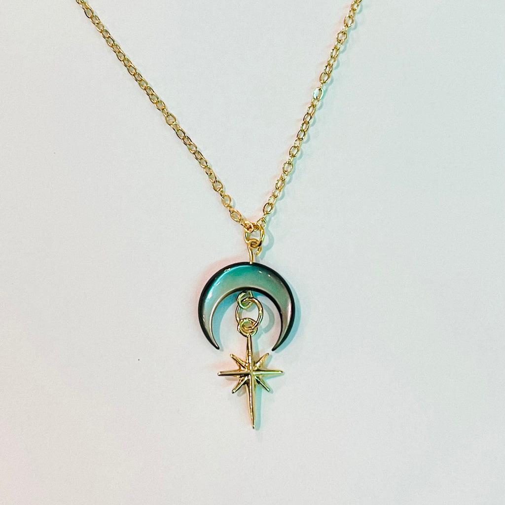 Revelry Jewelry - Pearly Celestial Necklace