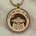 Slate & Stone Co. - UFO Keychain