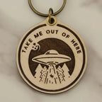 Slate & Stone Co. - UFO Keychain