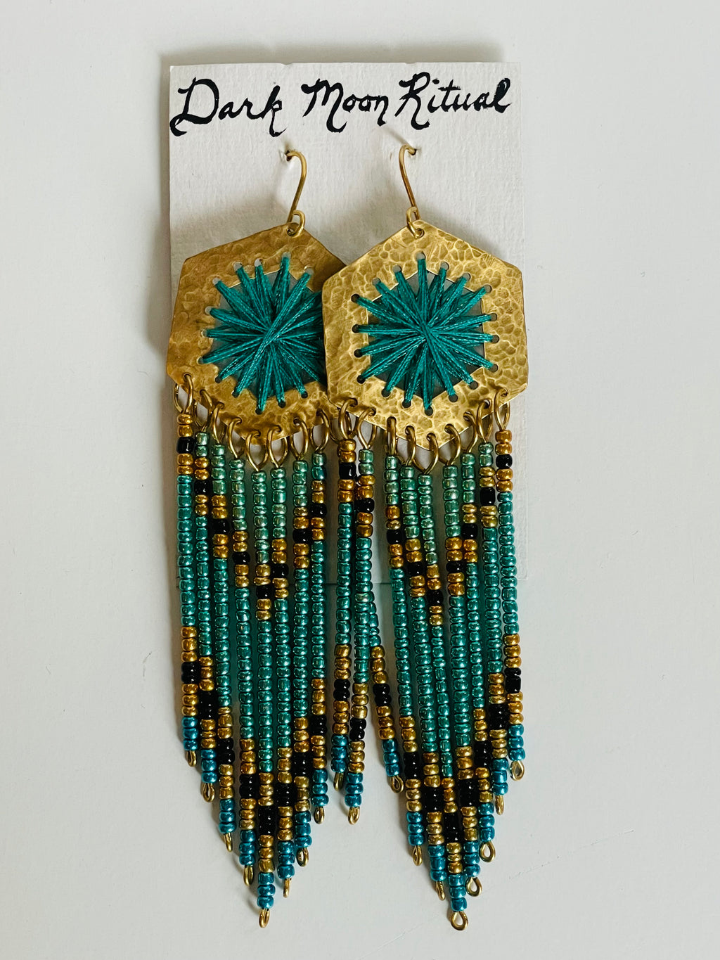 Dark Moon Ritual - Handmade Earrings