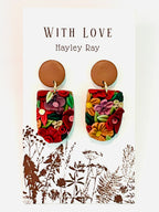 Hunnyhayart - Spring Floral Earrings