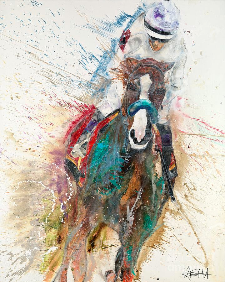 Kasha Ritter - Go In Grace Giclee Canvas Print