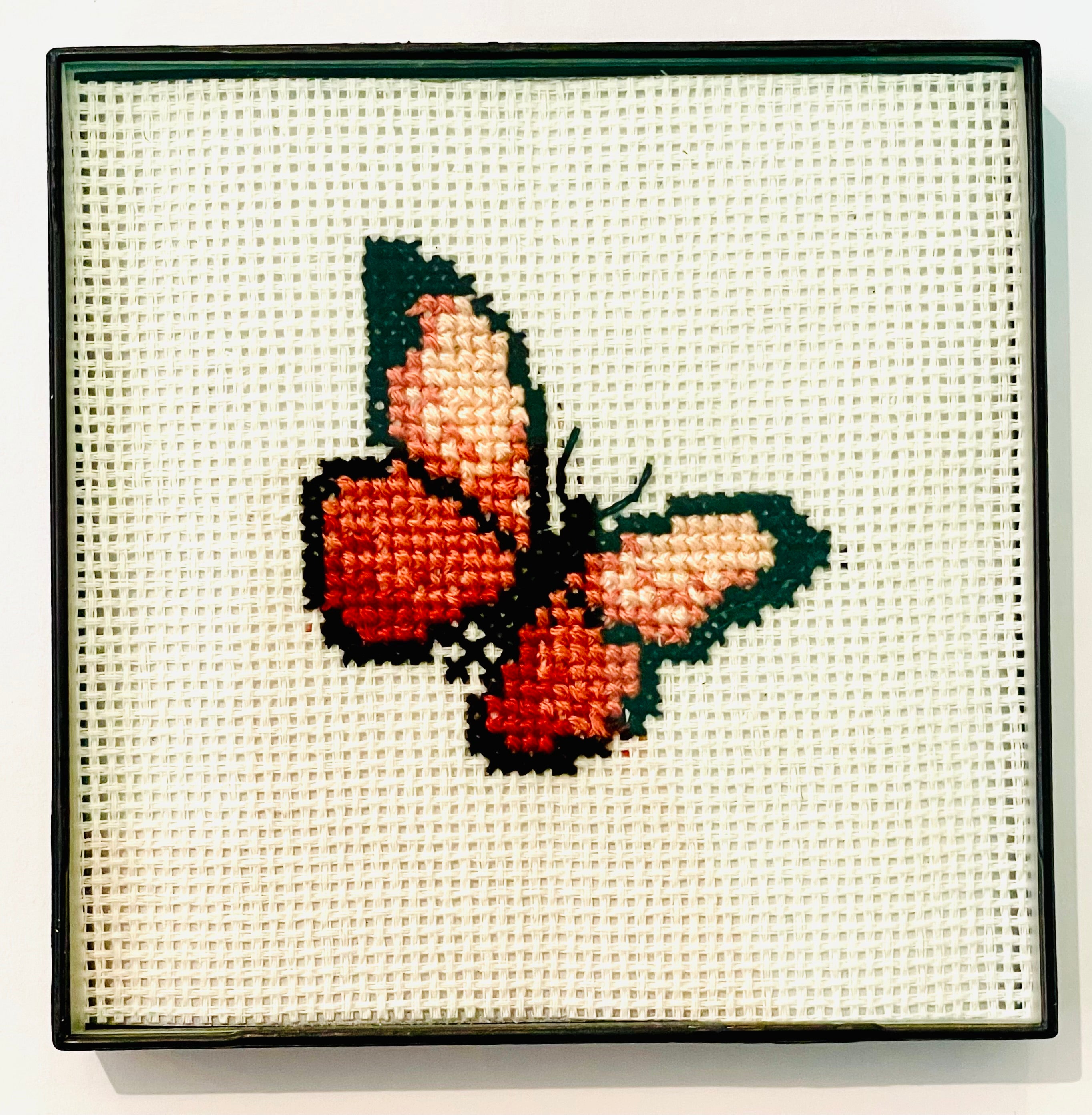 Angela Coltrane - Butterfly Cross-stitch art