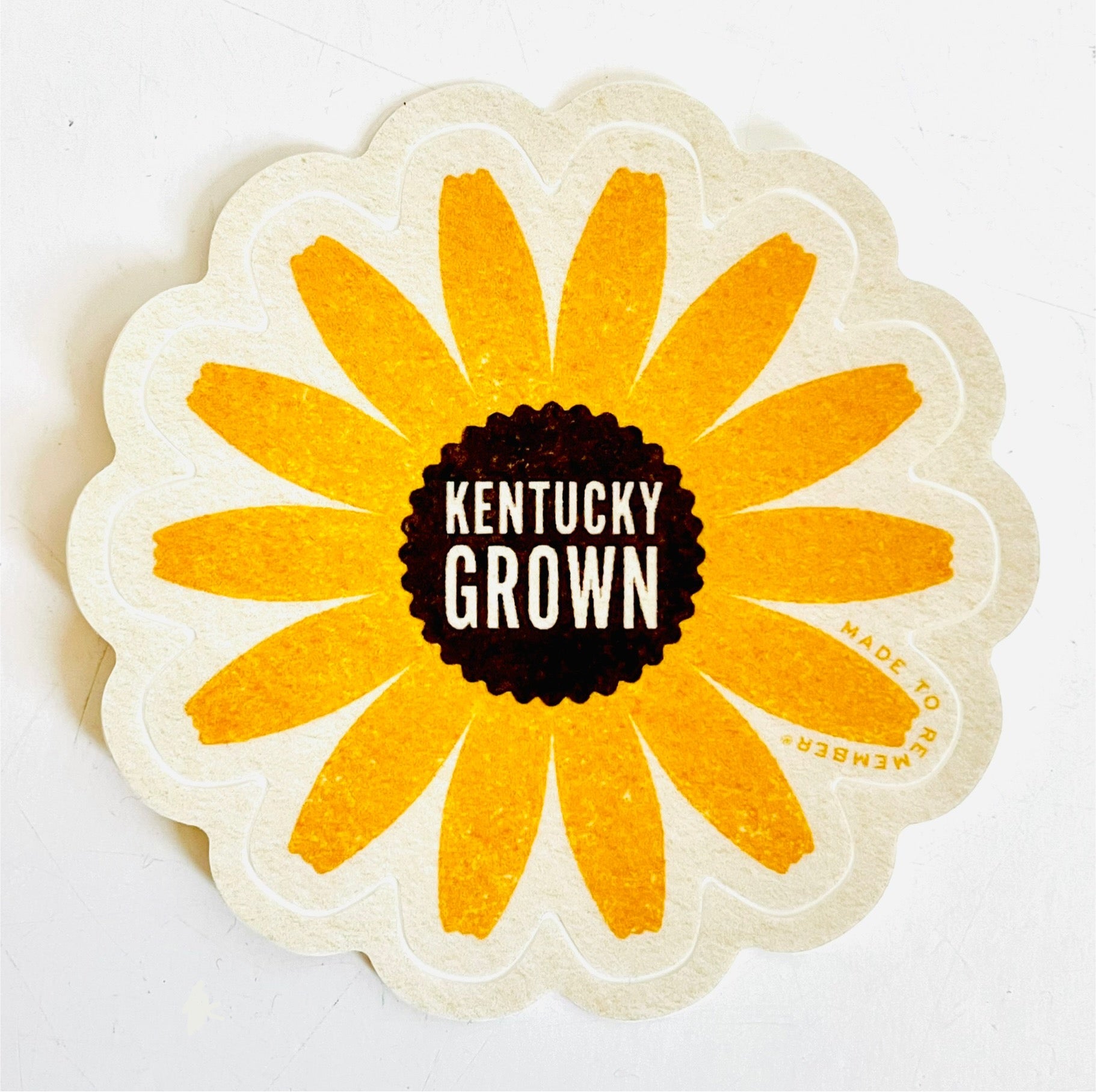 Made to Remember - Kentucky Grown Flower Sticker