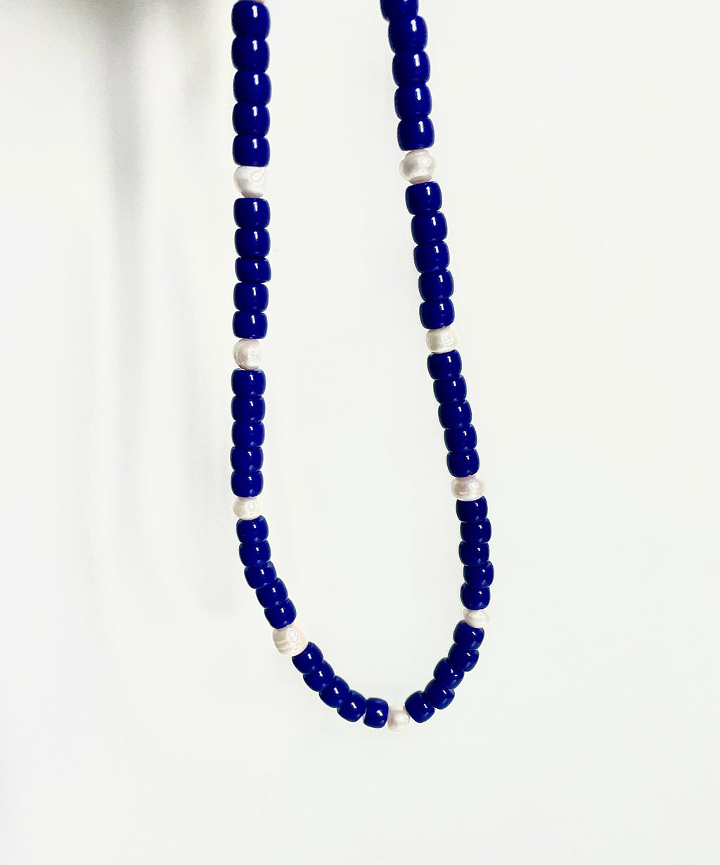 S.P.E.K.tactular Design$ - Pearl Blues Necklace