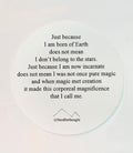 Maya Joy - "Just Because" Poetry Sticker
