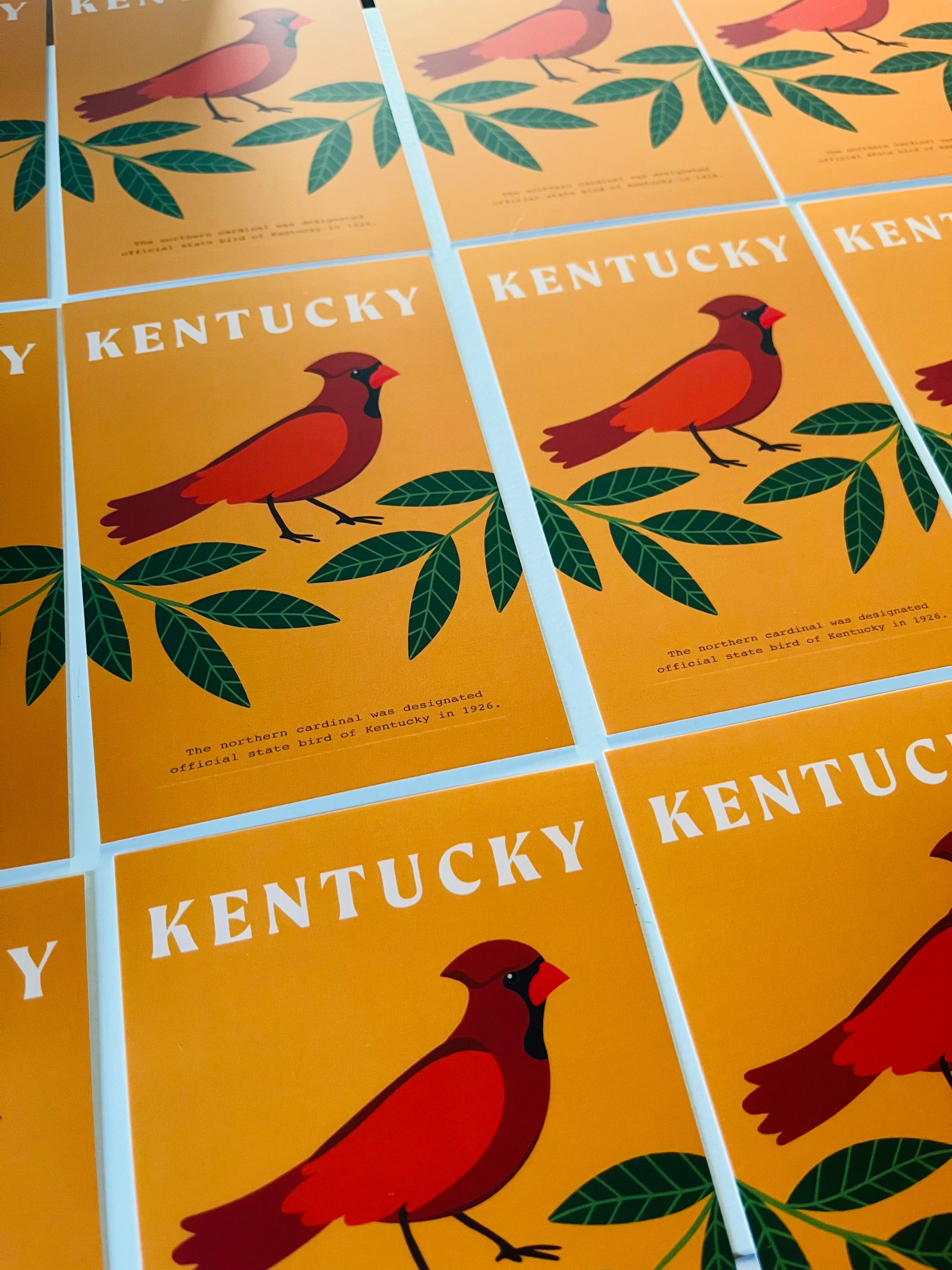 Jessica Holly Creative - Kentucky Cardinal 4x6 Postcard