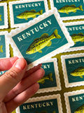 Jessica Holly Creative - Kentucky Fish Stamp Sticker