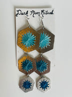 Dark Moon Ritual - Handmade Earrings