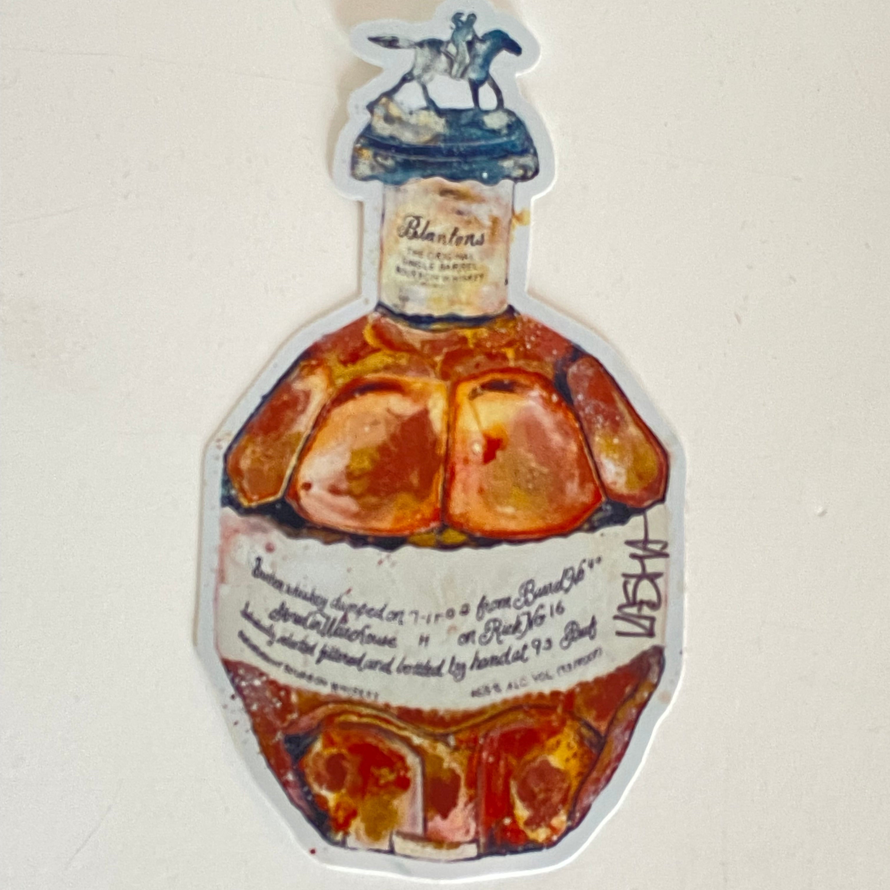 Kasha Ritter - Blantons Bourbon Sticker