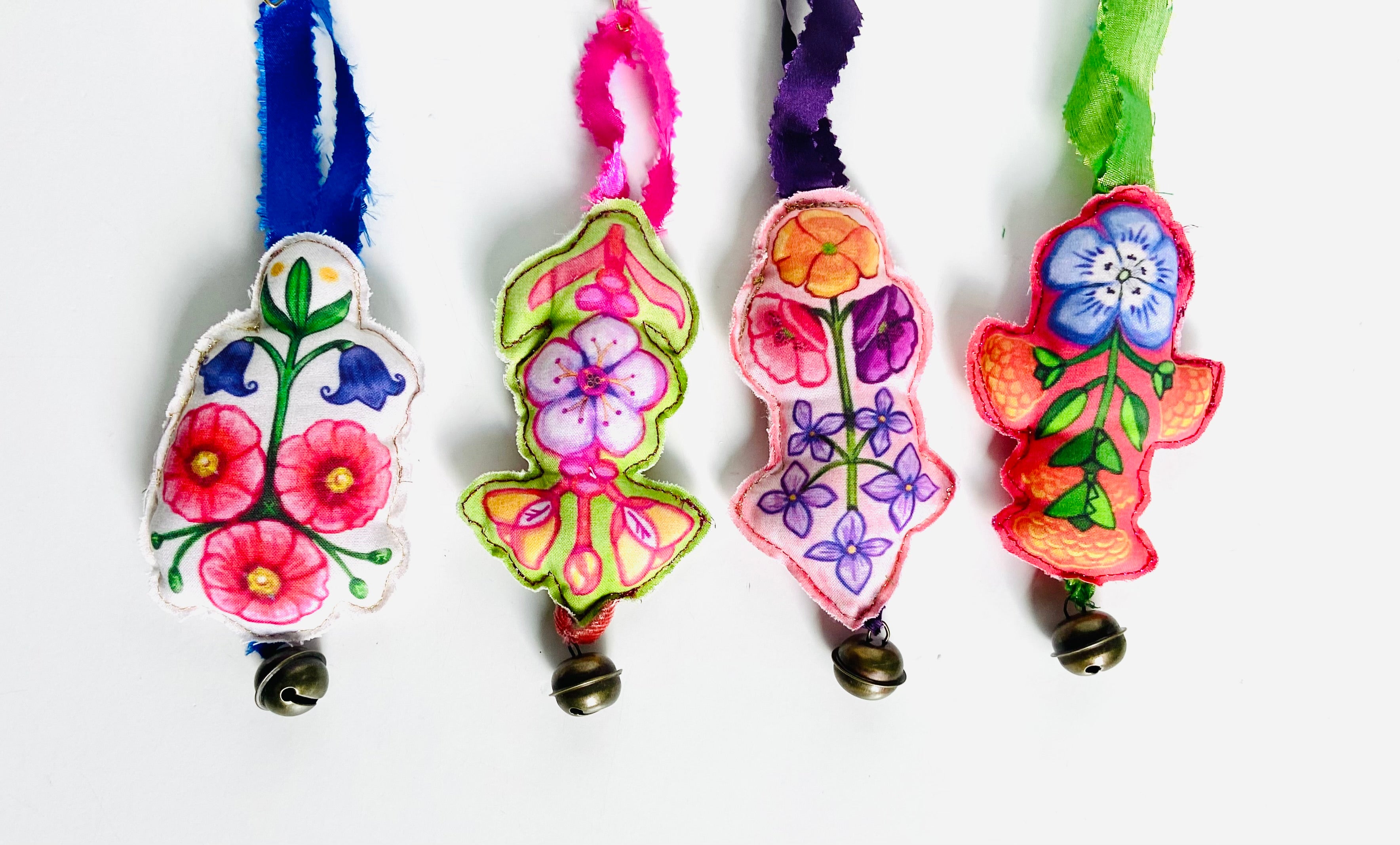 Guided Hand Studio - Flower Magic Bell Charms