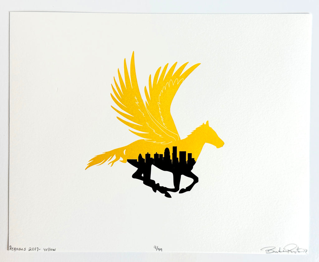 Ink Sheep Press - Derby or Pegasus + Louisville Skyline Prints