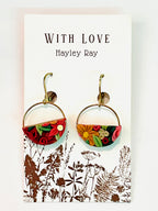 Hunnyhayart - Spring Floral Earrings