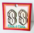Slate & Stone Co. - 90s "S" Post Earrings