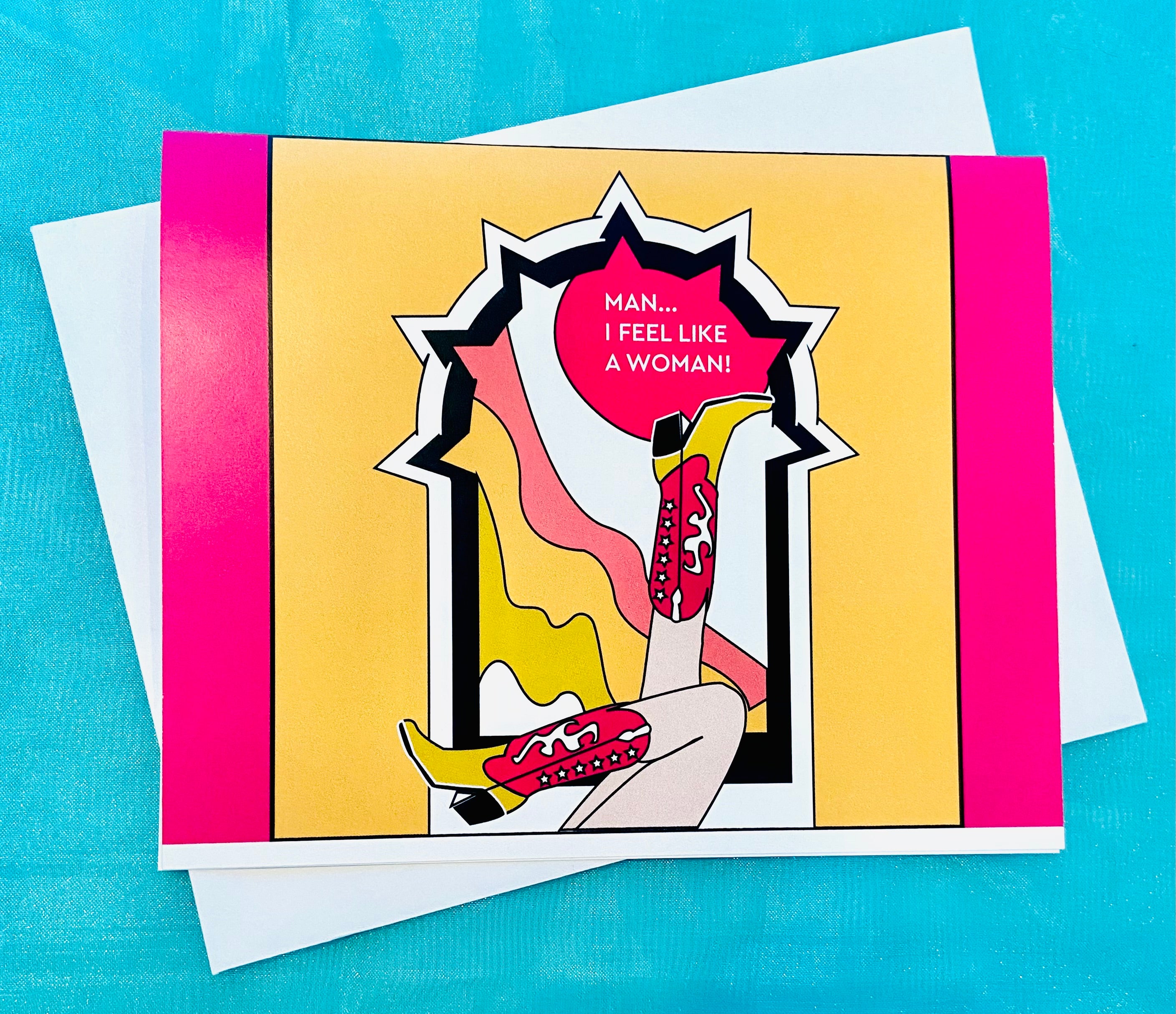 Madsee Cards - Feel Like a Woman card