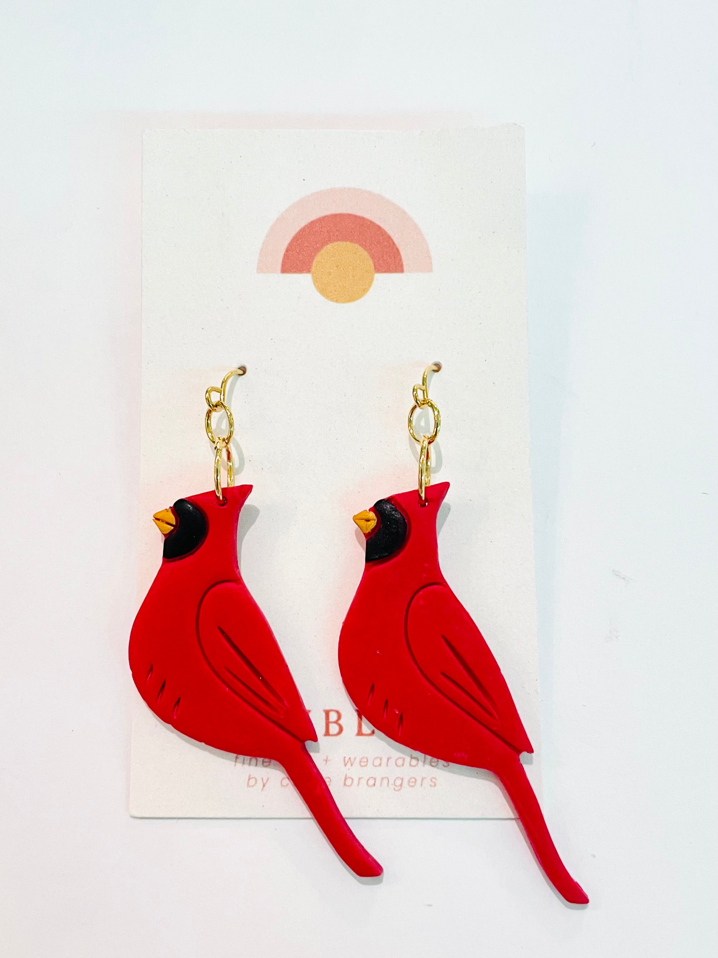 Sunblind - Cardinal Earrings