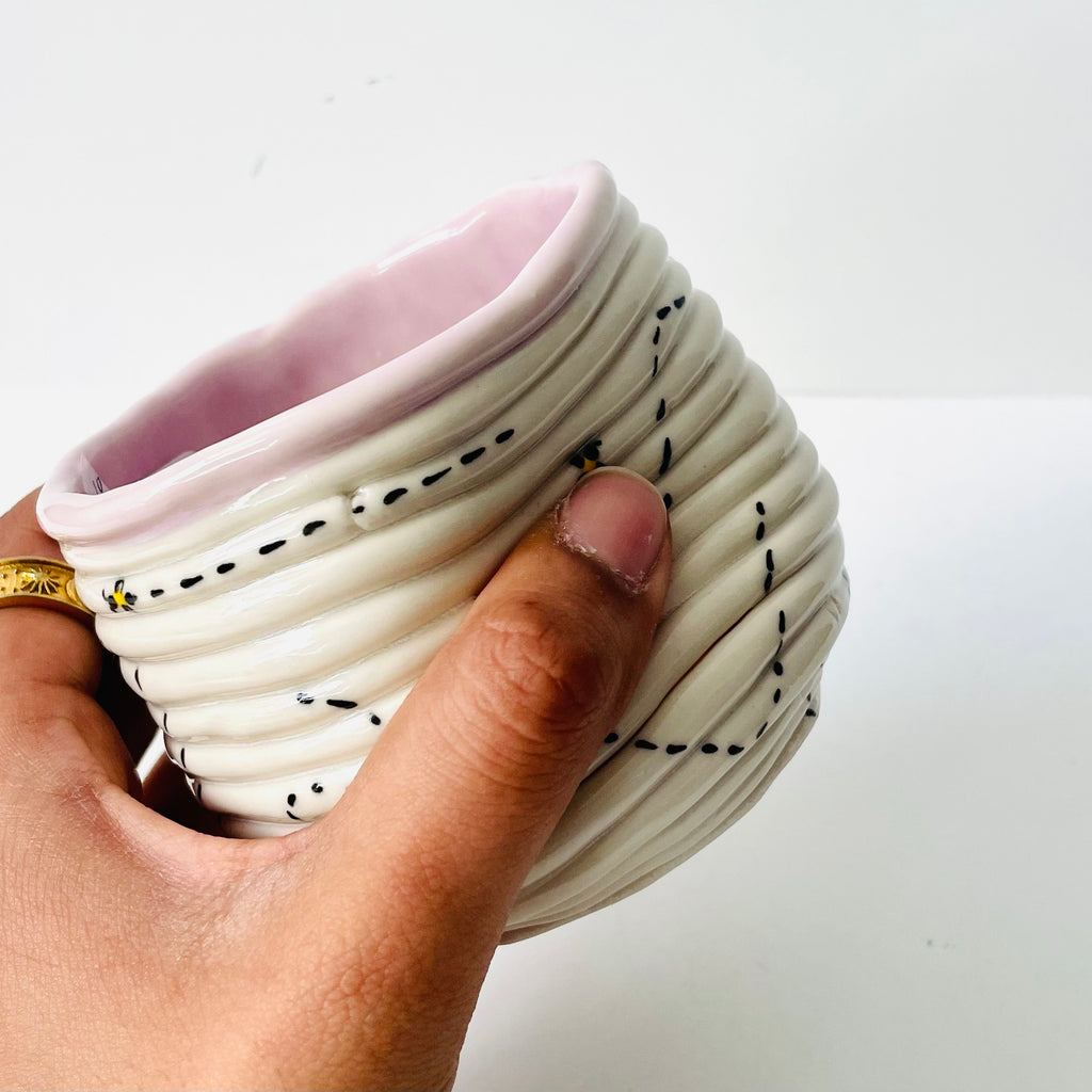 Ashley Stewart - Bumblebee Ceramic Sipper