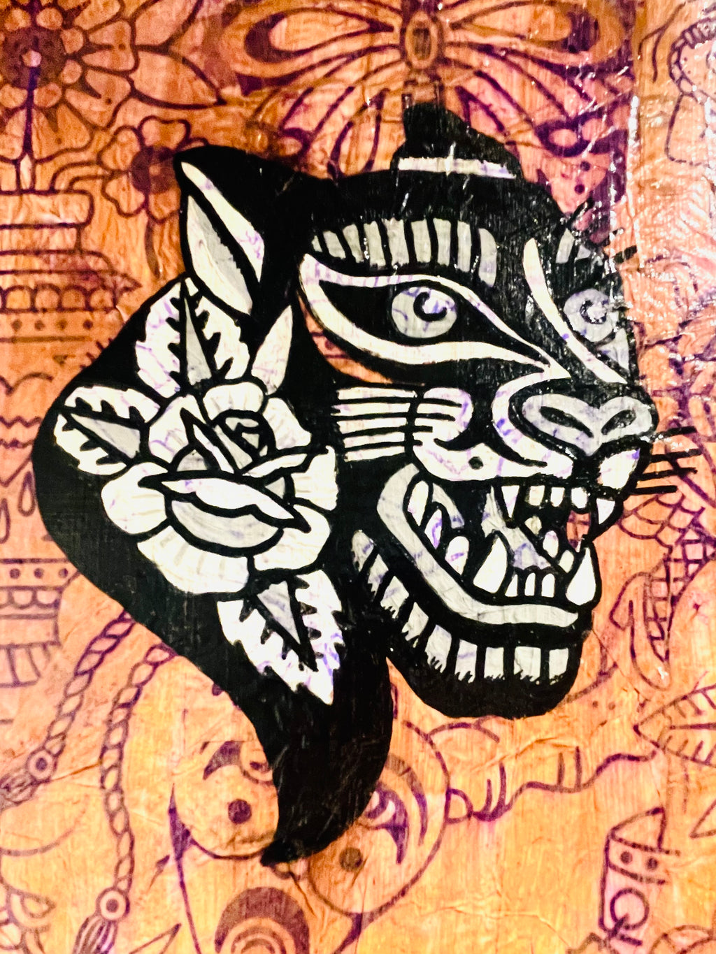 Tonia Holm - Rose Panther Head