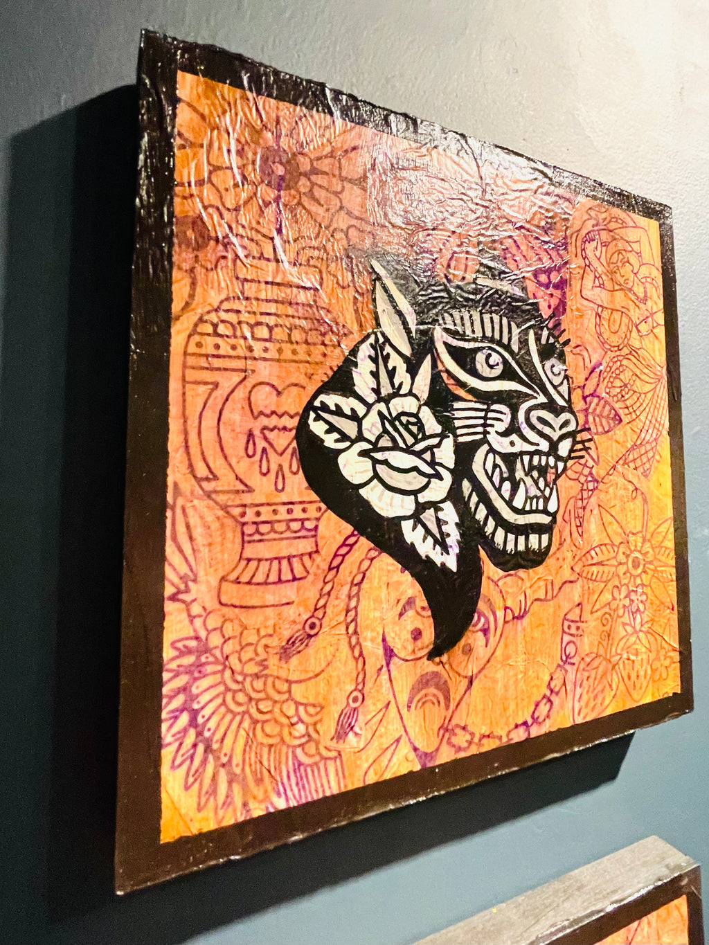 Tonia Holm - Rose Panther Head