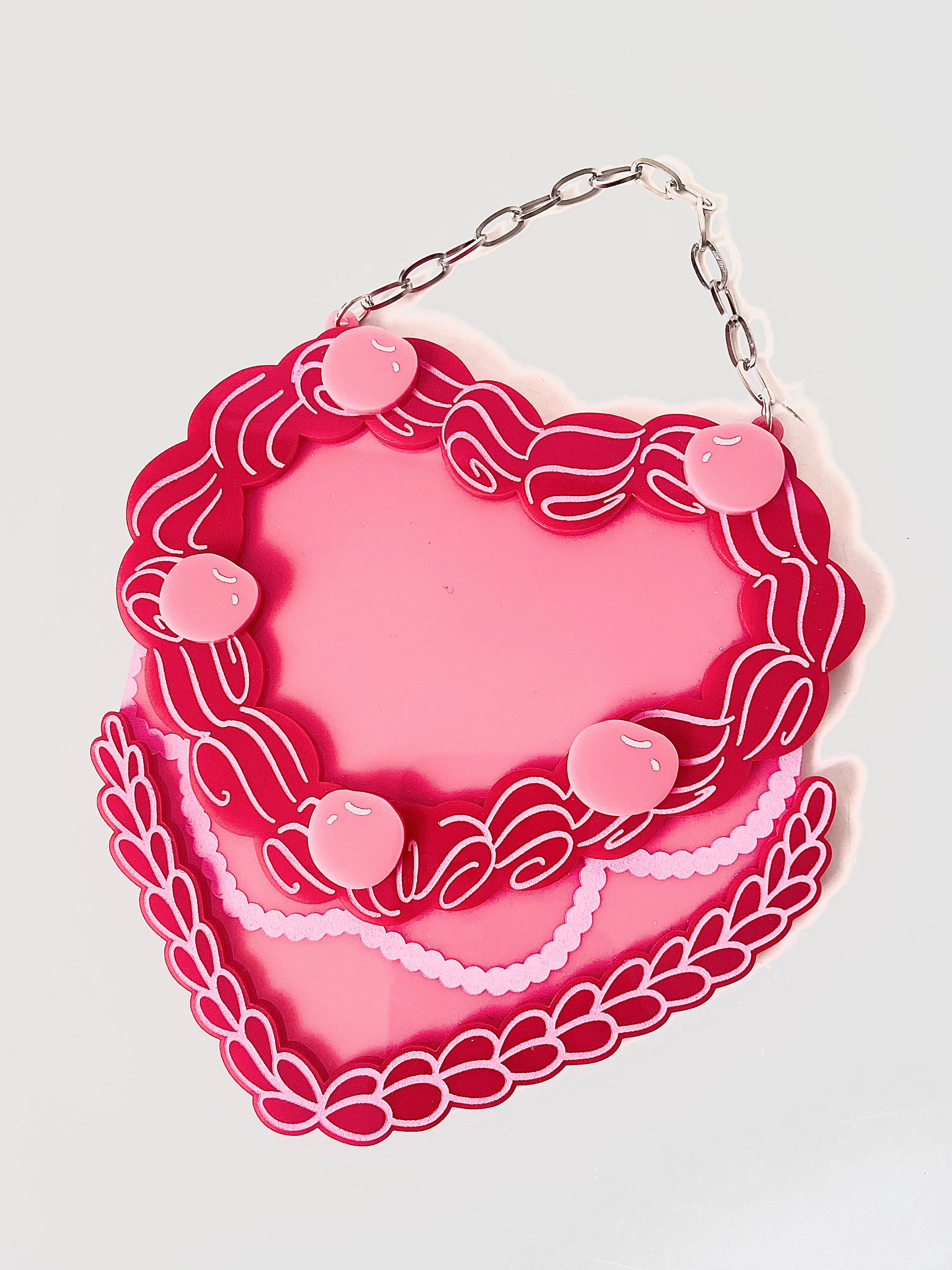 Awesome by Jenna - Love Cake Acrylic Art