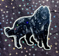 Guided Hand Studio - Holographic Hound Sticker
