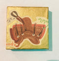 Tiny Art Lady- Saddle
