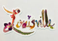 Ada Asenjo - Floral Louisville Sticker