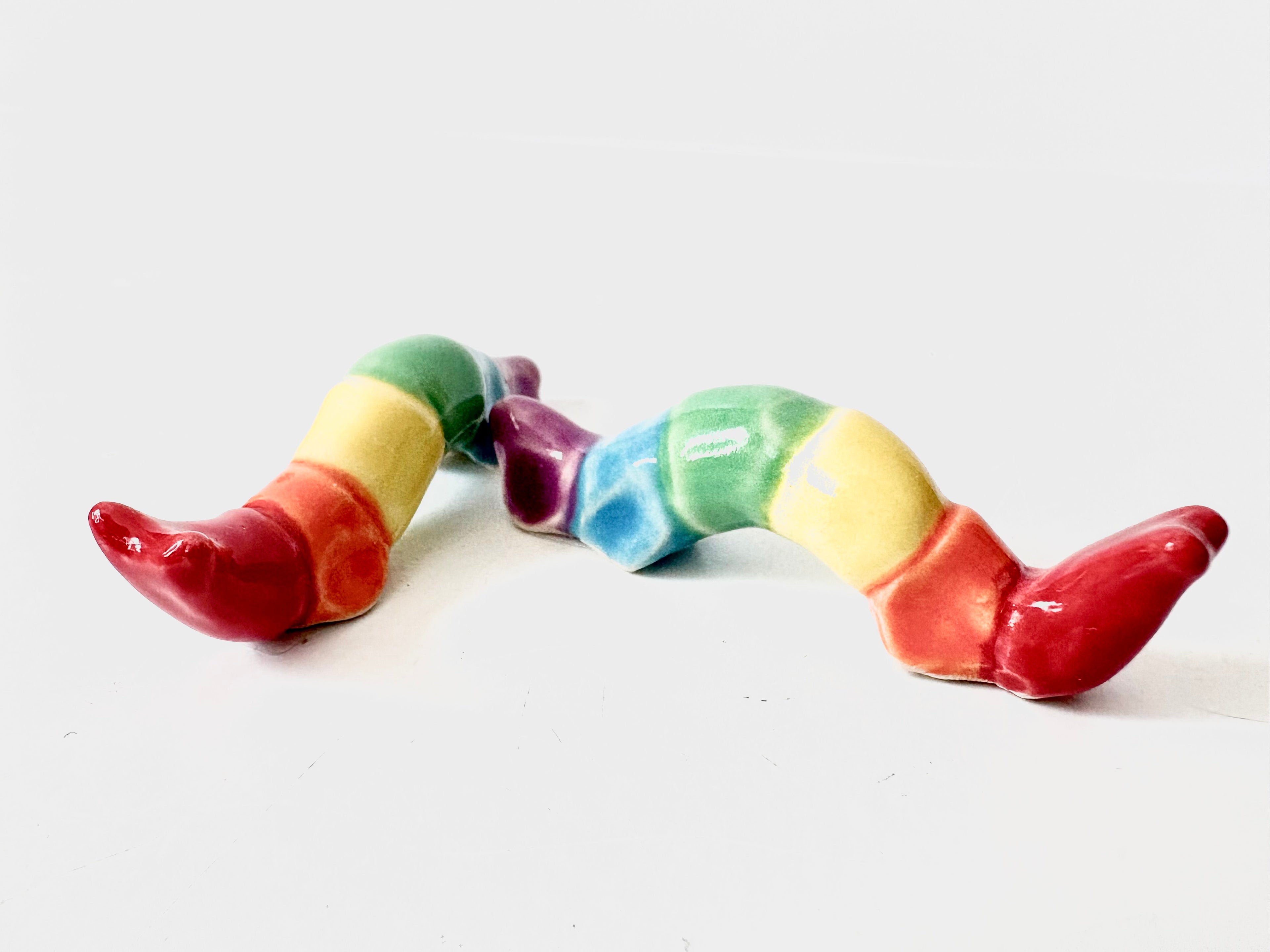 K Dub Art- Ceramic Caterpillars