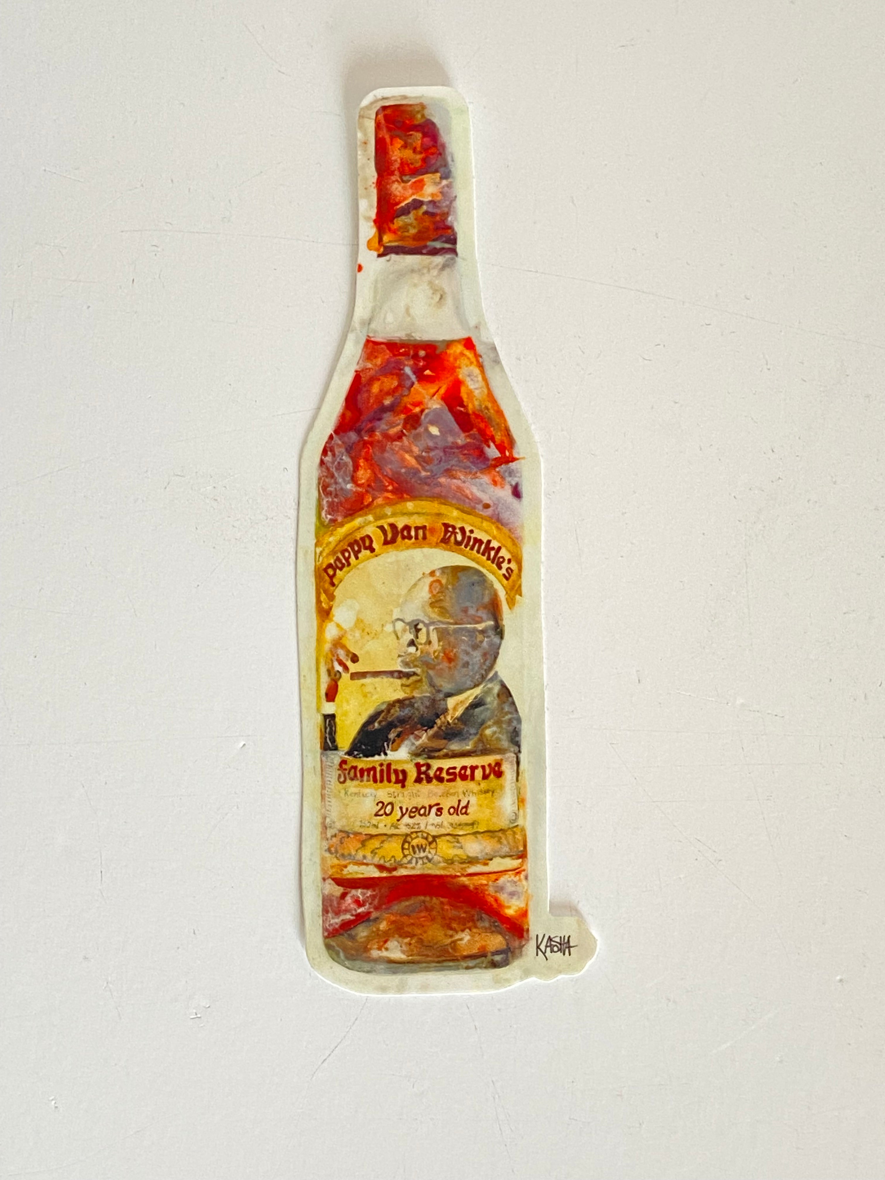 Kasha Ritter - Pappy Bourbon Sticker