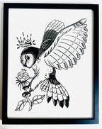 Fox Grove Art - Framed Queen of the Night