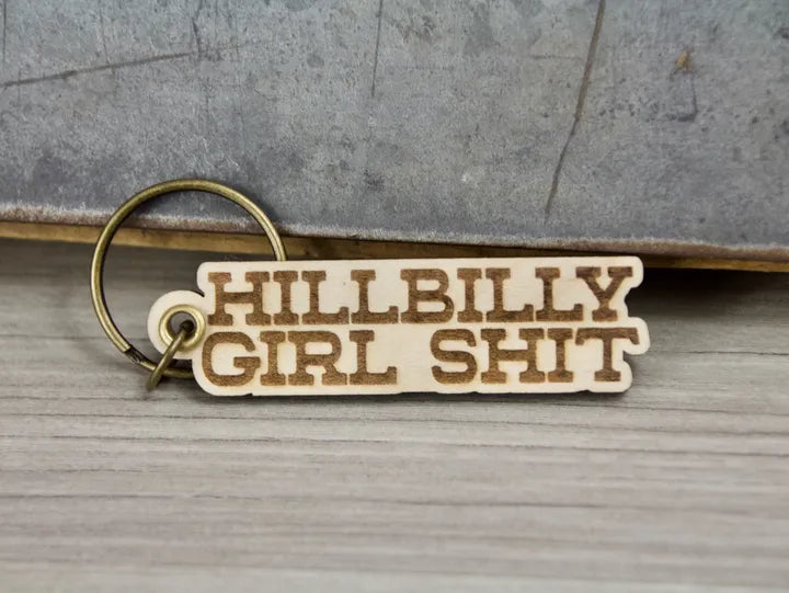 Slate & Stone Co. - Hillbilly Girl Sh*t Keychain