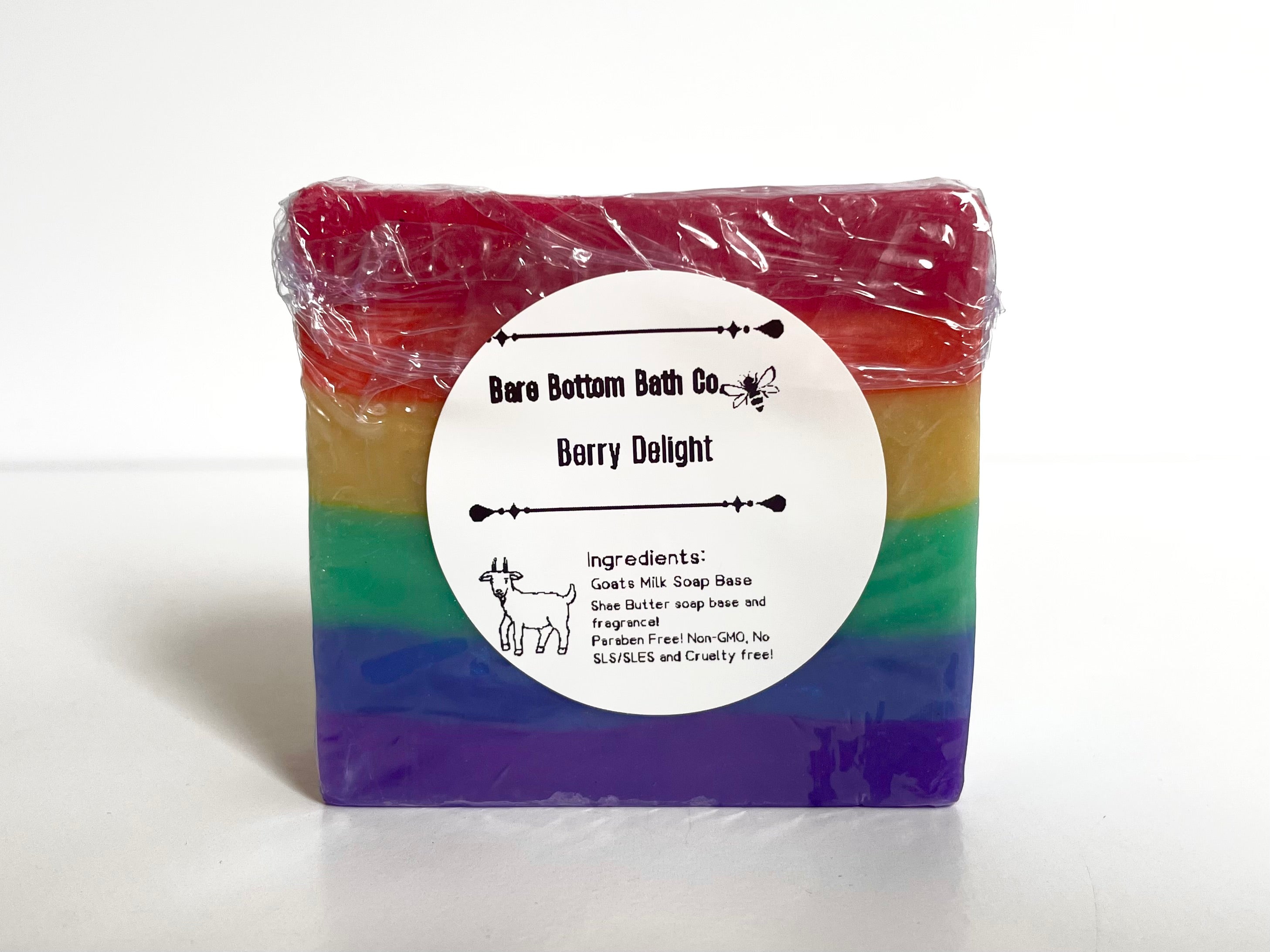 Bare Bottom Soap Co. - Berry Delight Soap