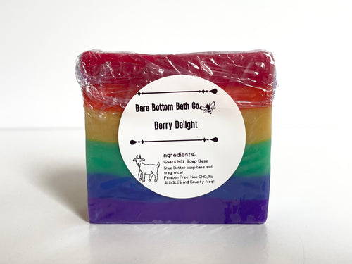 Bare Bottom Soap Co. - Berry Delight Soap
