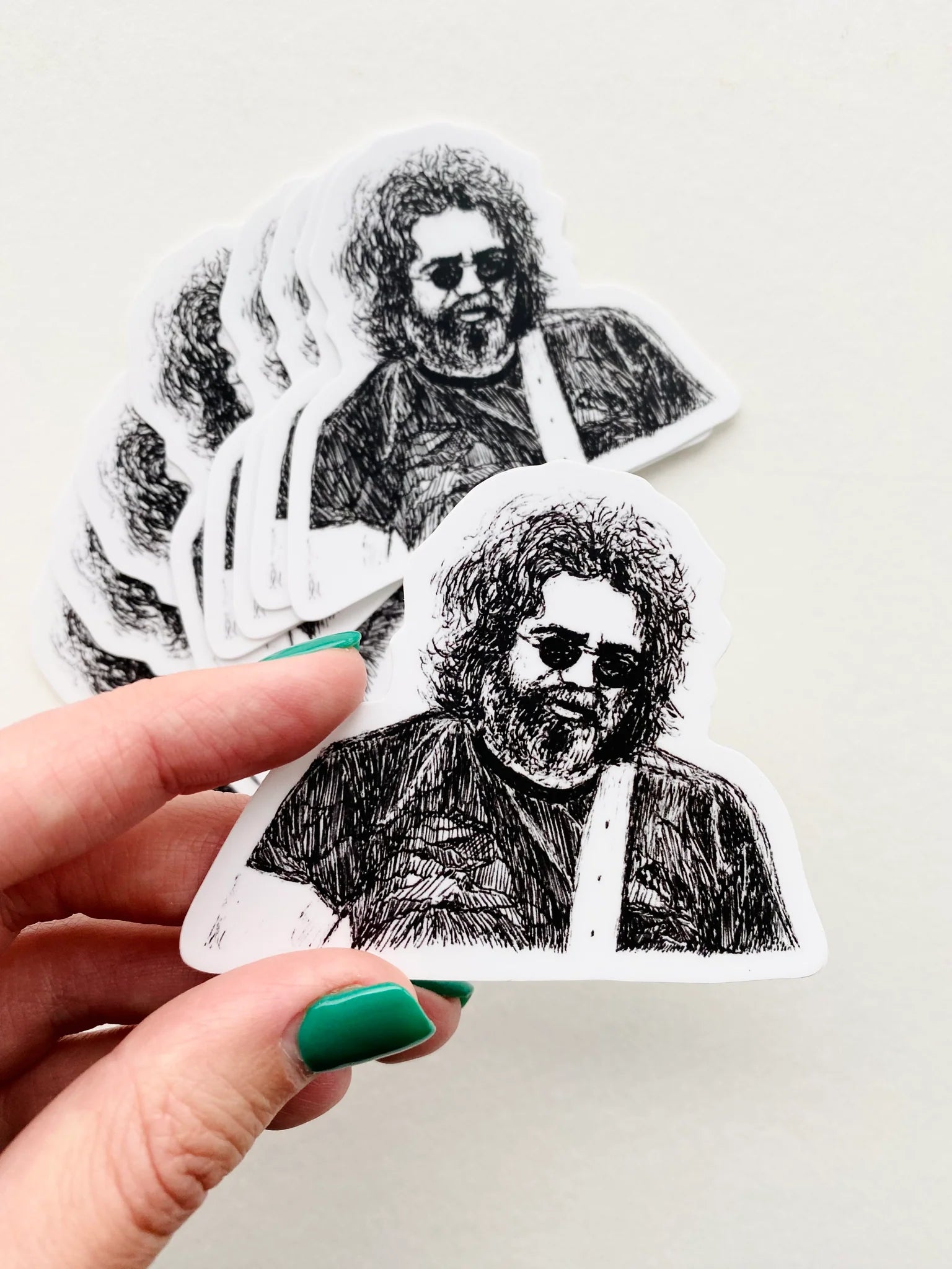 Maya Joy - Jerry Garcia Sticker