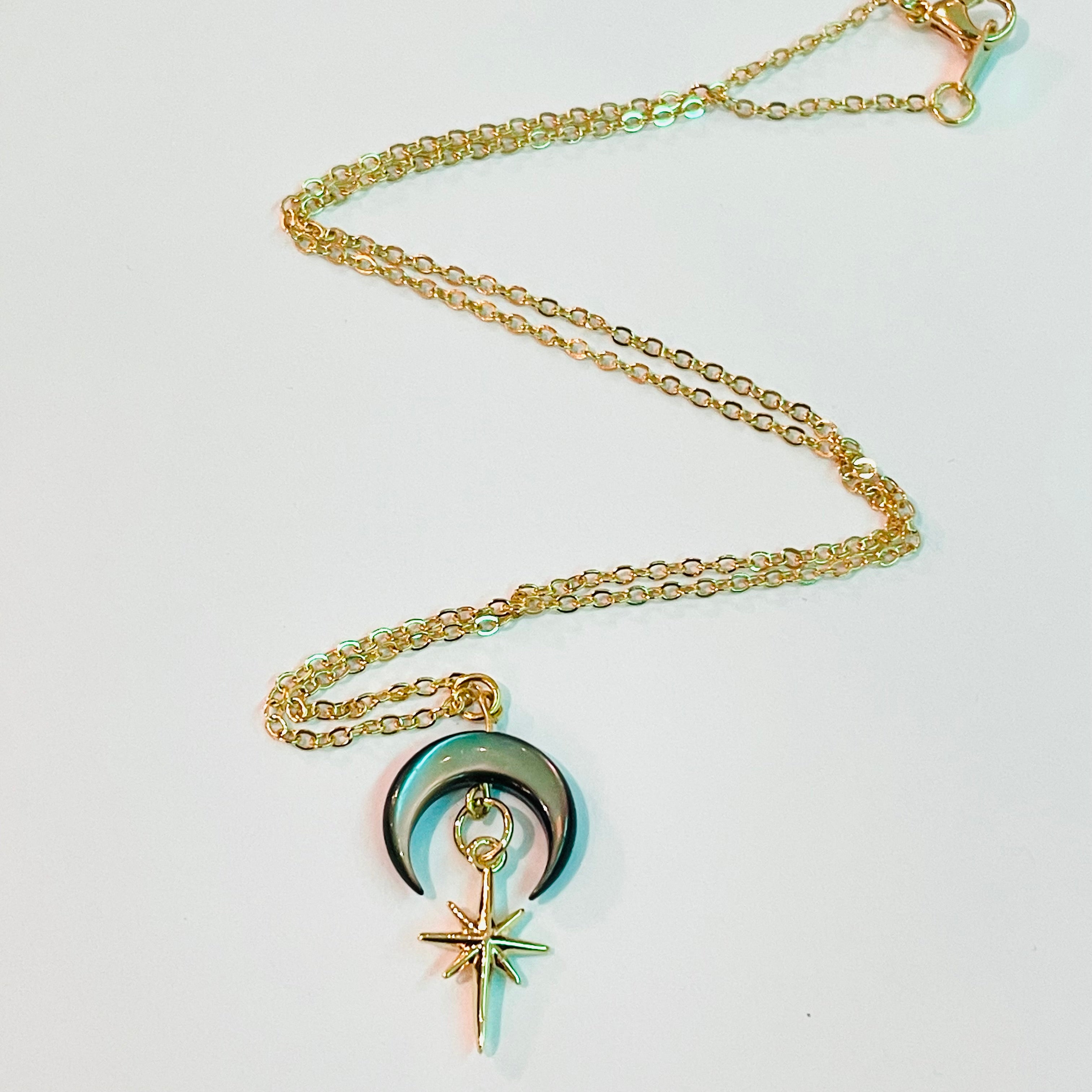 Revelry Jewelry - Pearly Celestial Necklace