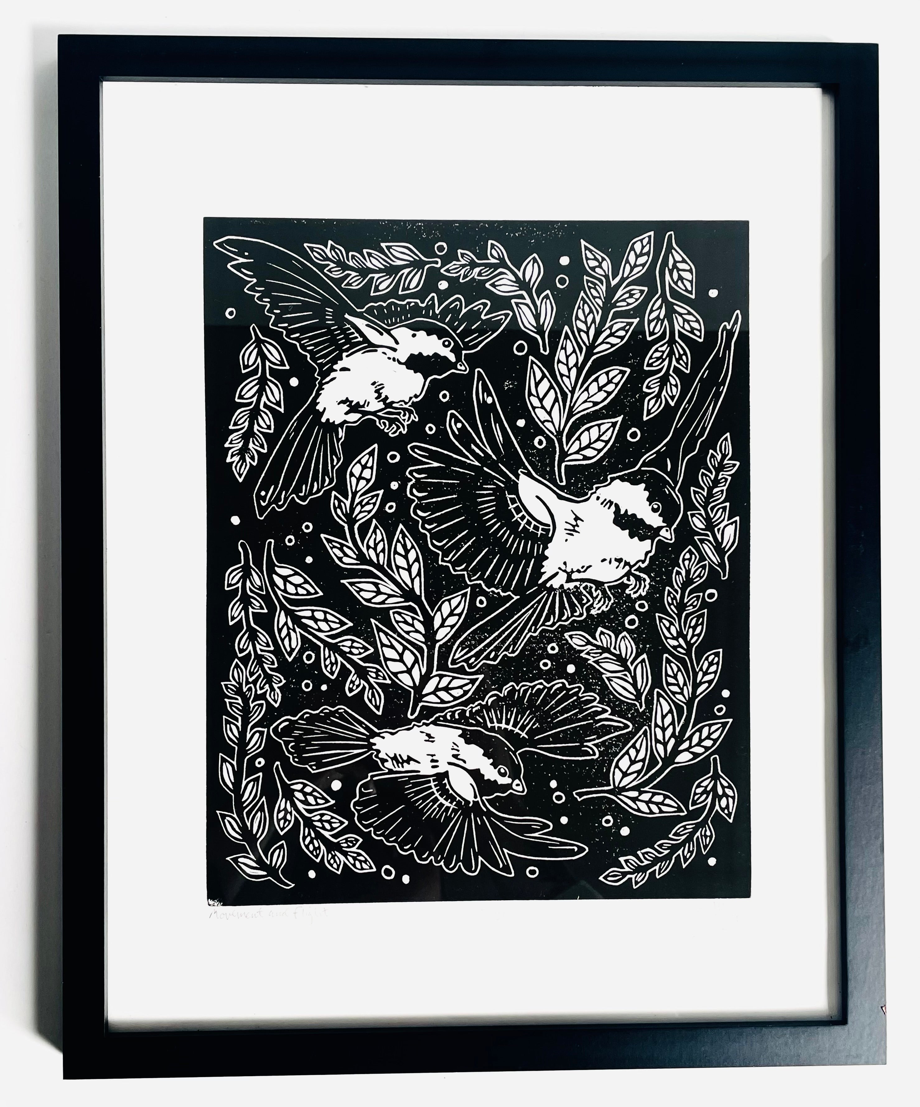 Fox Grove Art - Framed Movement and Flight