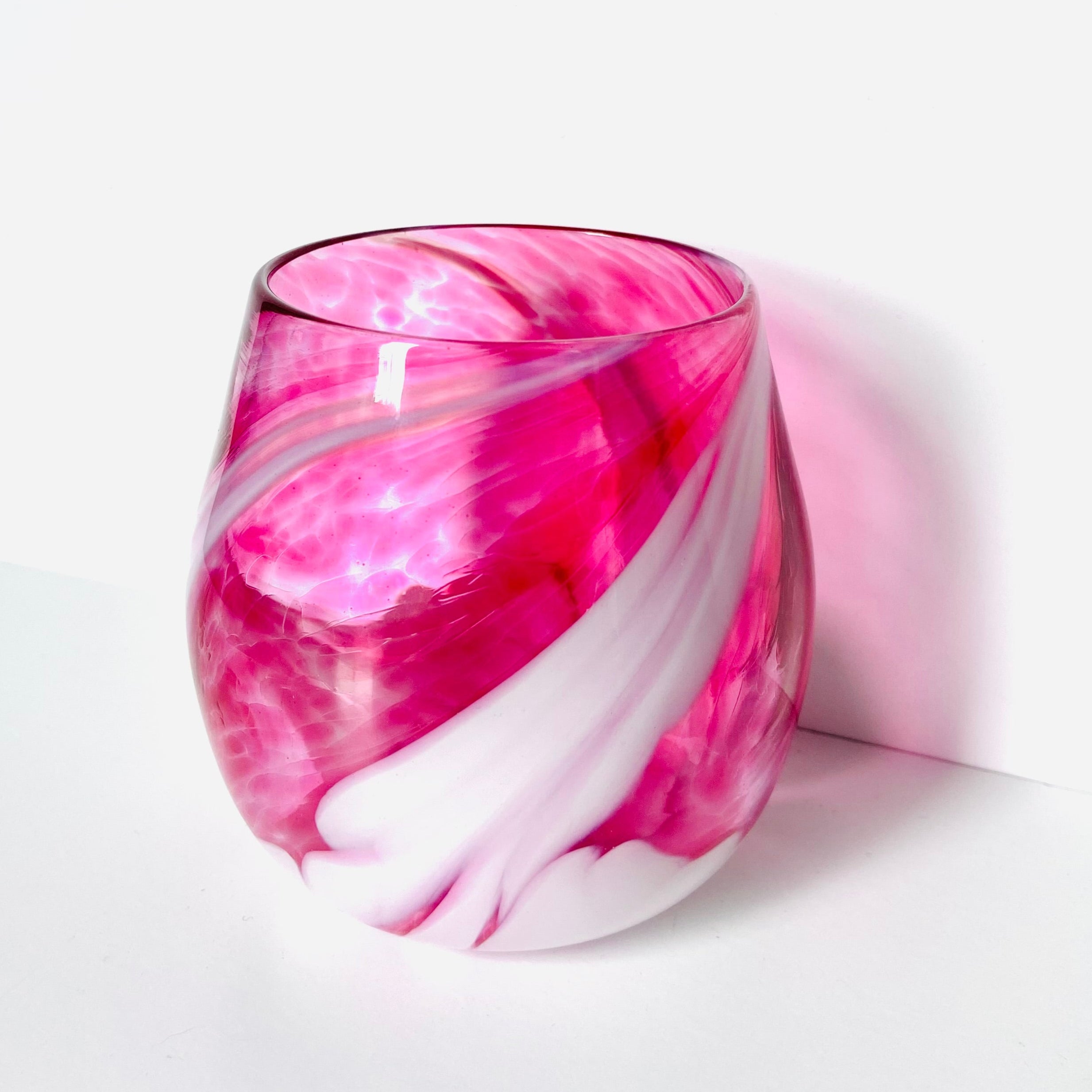 Chad Balster - Feather Stemless Wine Glass