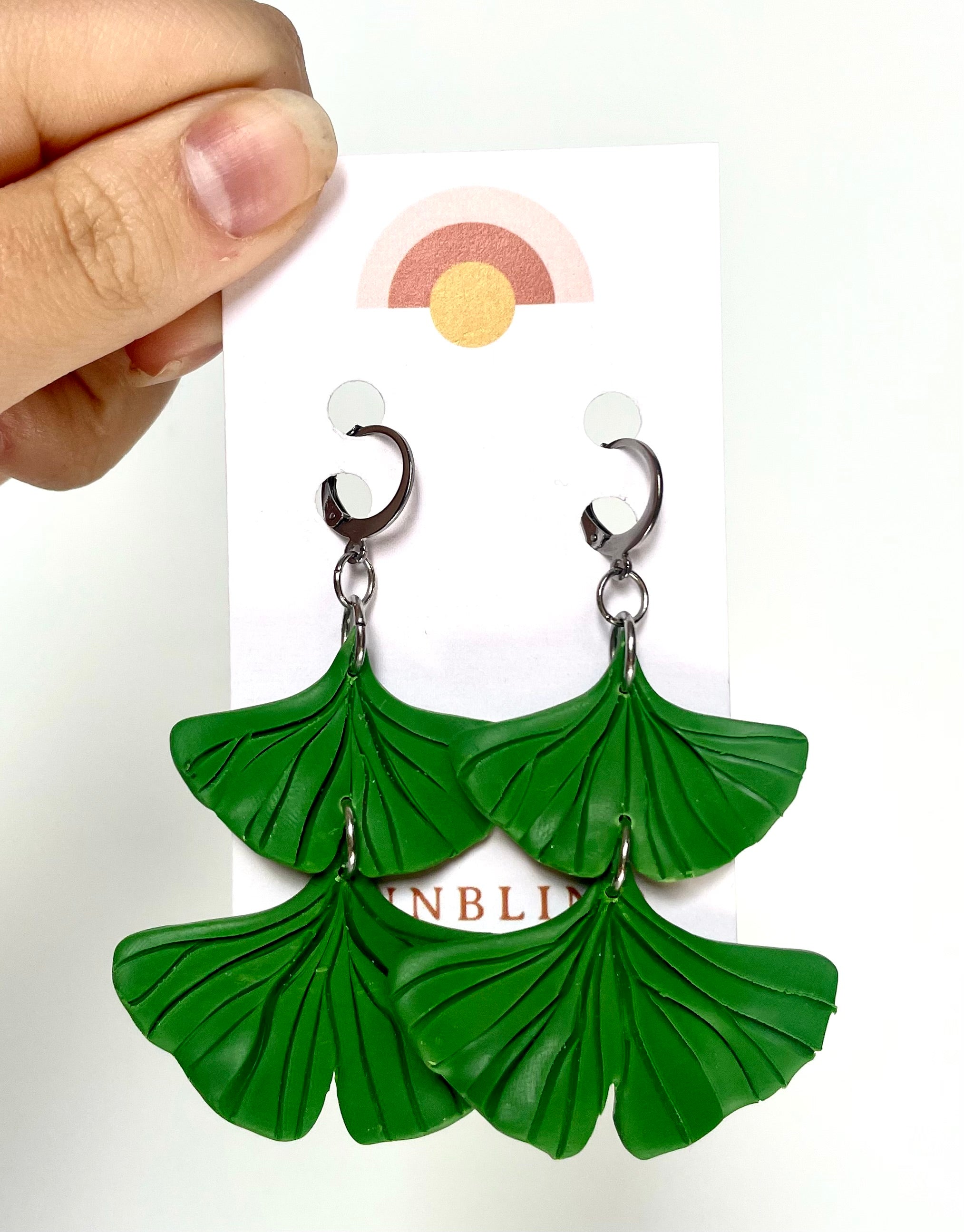 Sunblind - Ginkgo Leaf Earring