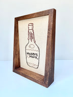 Zoe Luvisi - Makers Mark Framed Embroidery