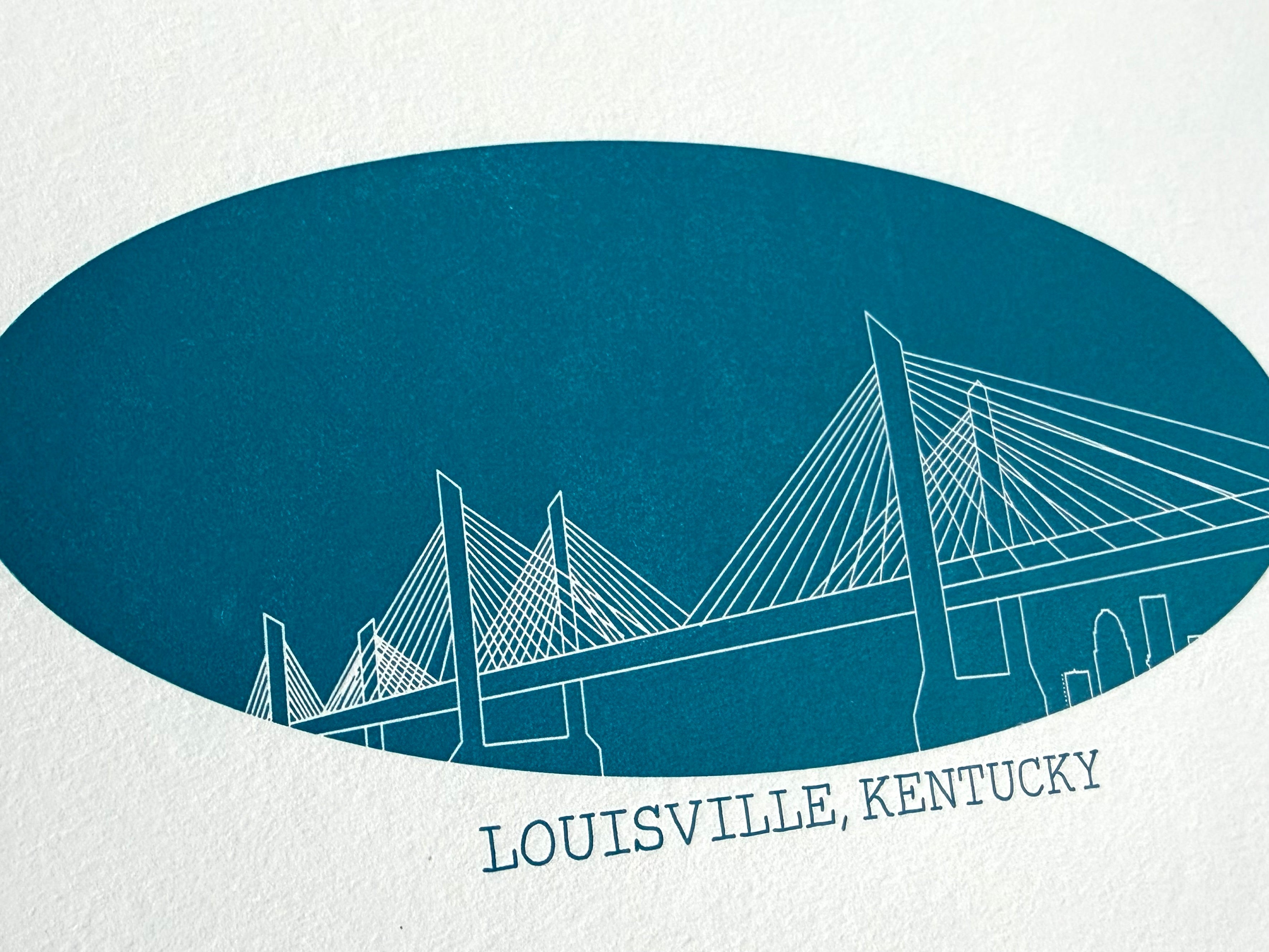 Ink Sheep Press - Abraham Lincoln Bridge Limited Edition Prints