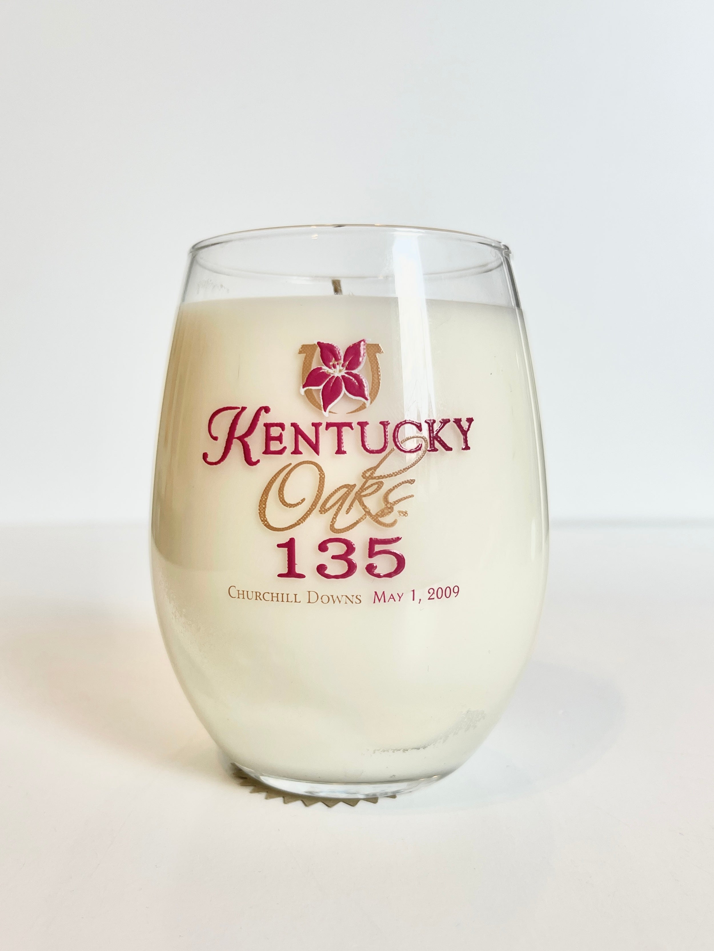 Nerd Babes Co - Oaks Wine Glass Candles