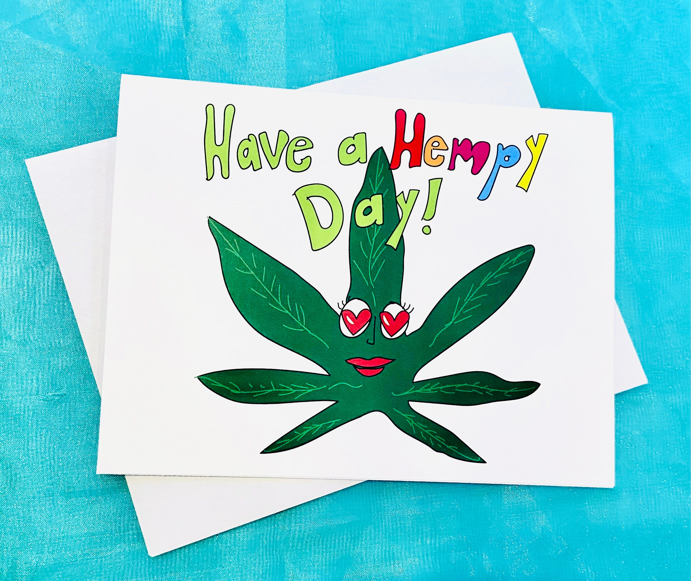 Madsee Cards - Have a Hempy Day card
