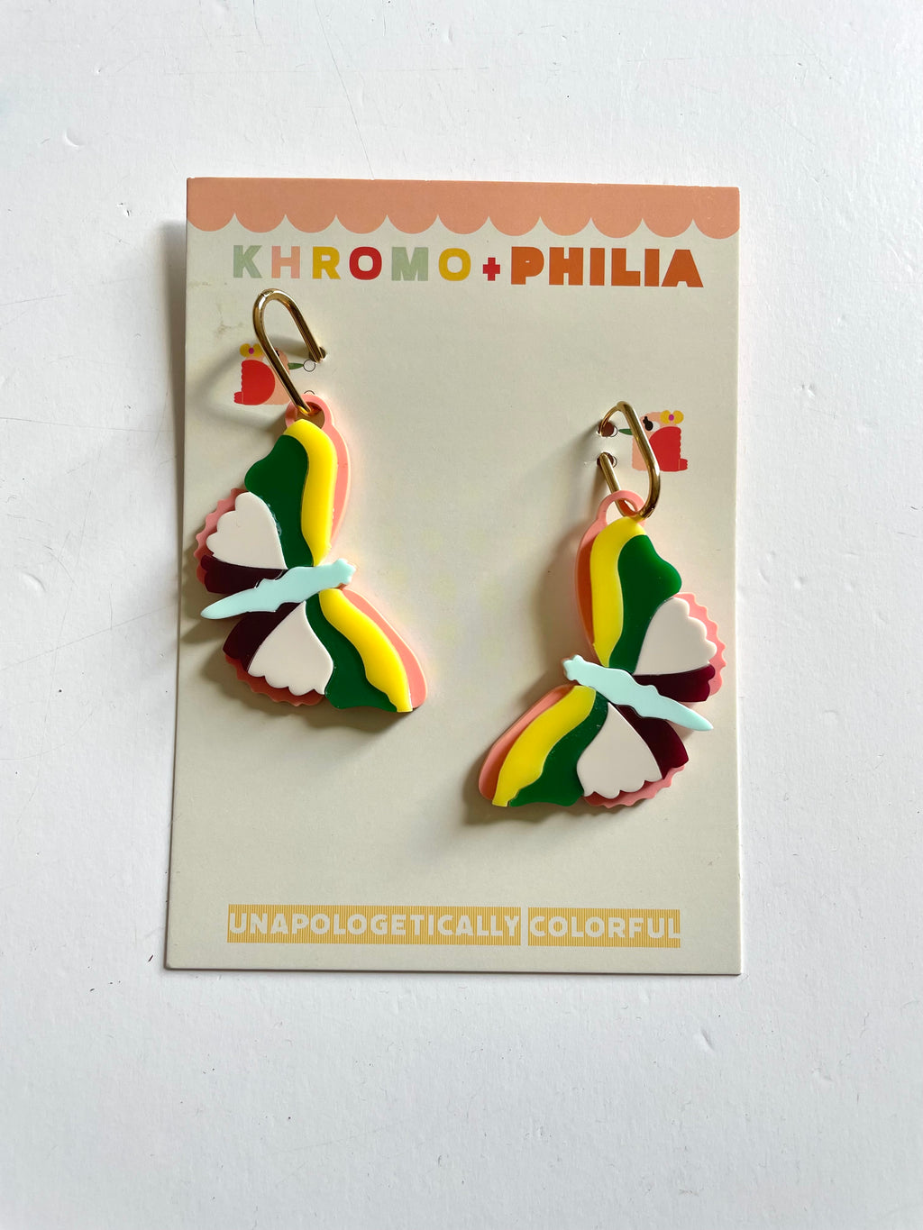 KHROMO+PHILIA - Butterfly Earrings