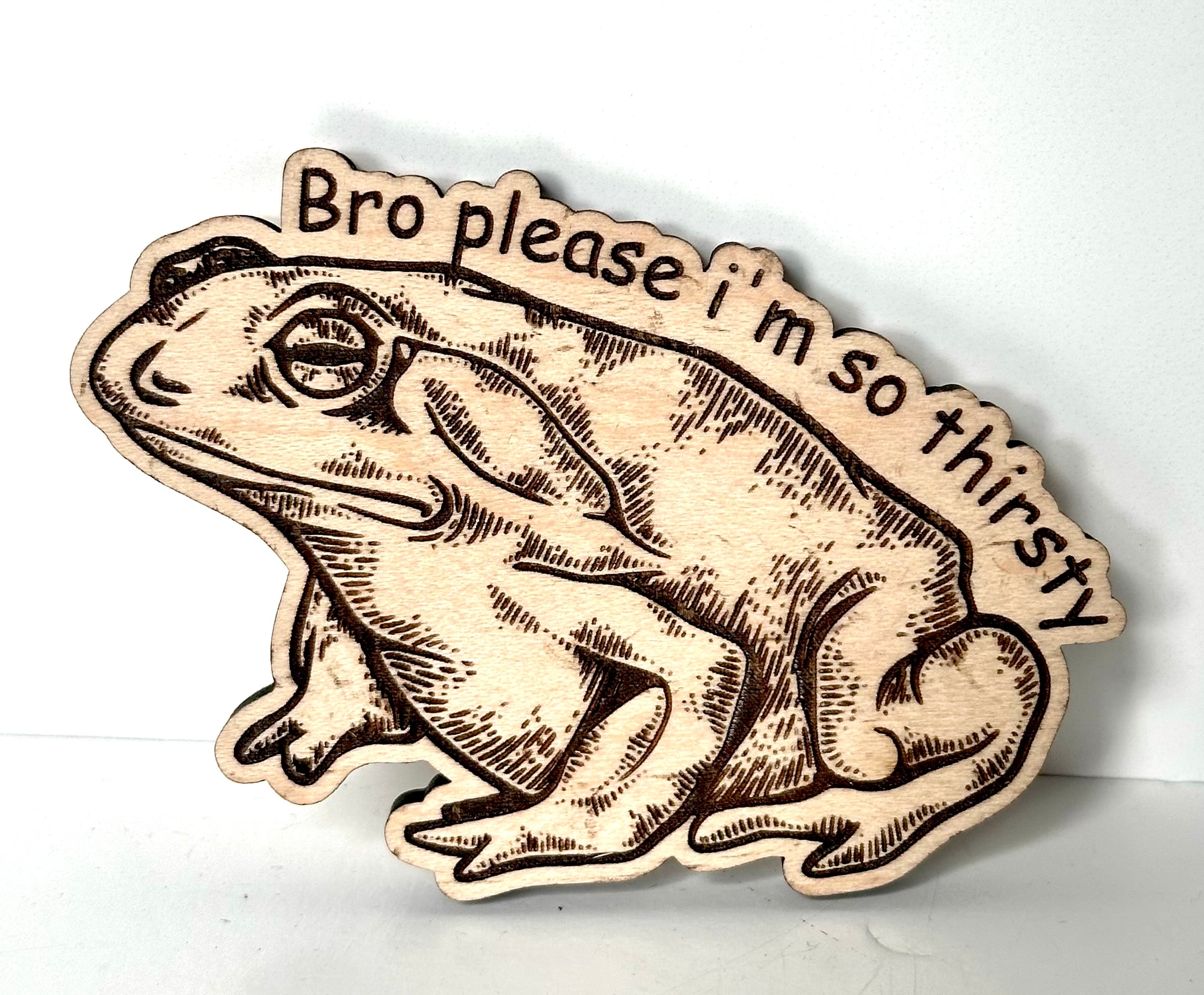 Slate & Stone Co. - Thirsty Toad Magnet