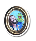 Susan Howe - Jim James + Kermit Sticker