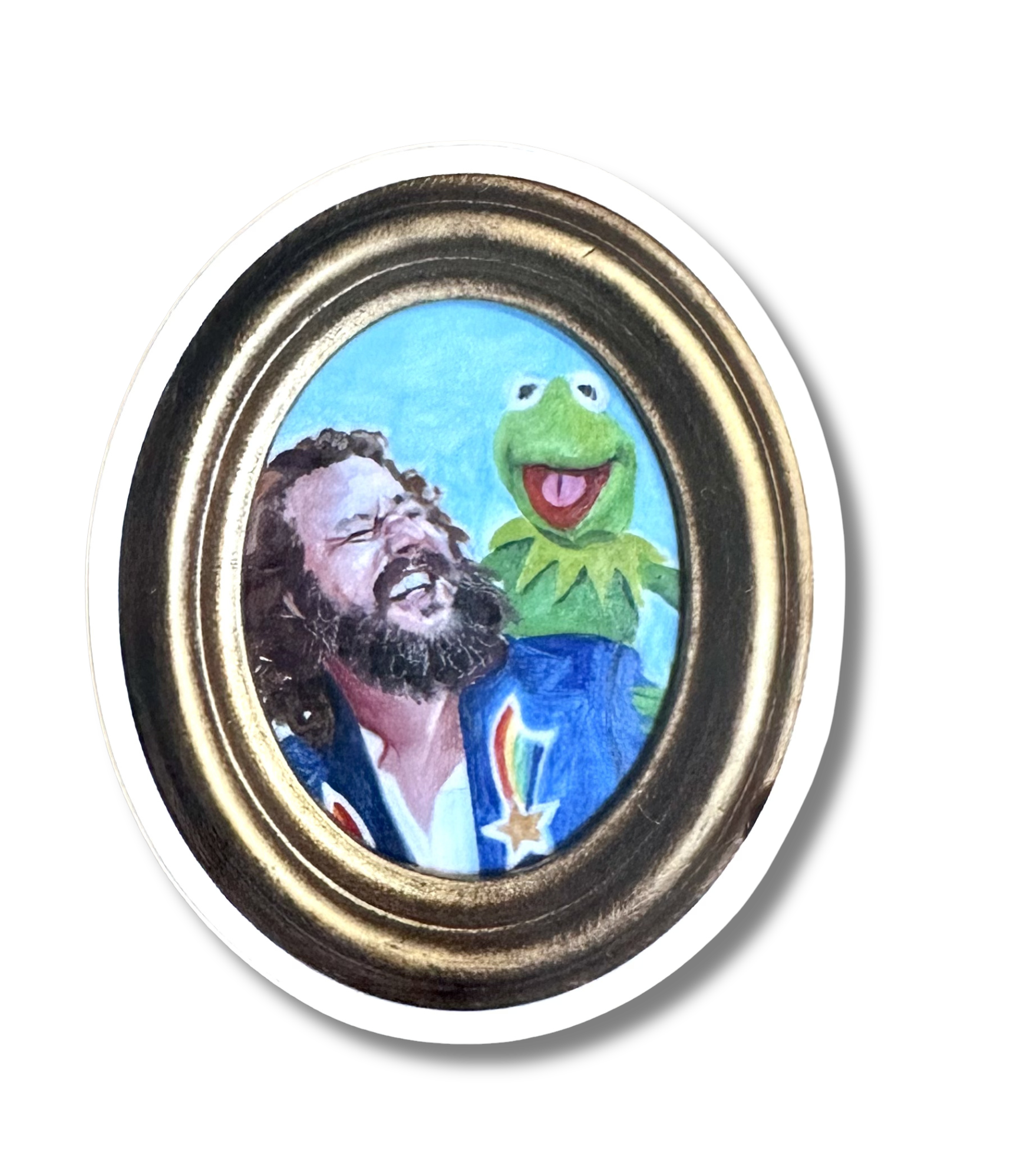Susan Howe - Jim James + Kermit Sticker