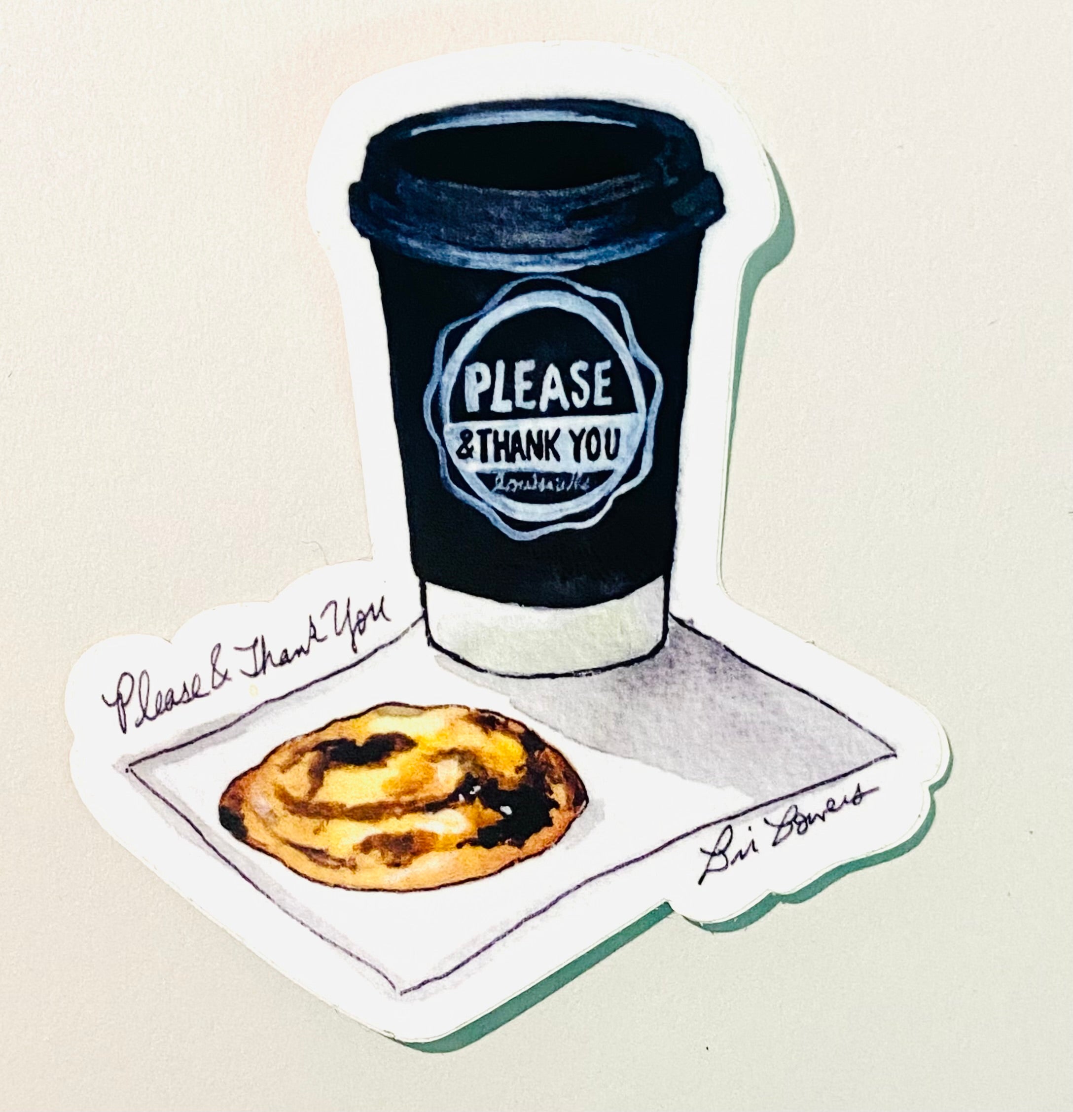 Bri Bowers - Please & Thank You Sticker