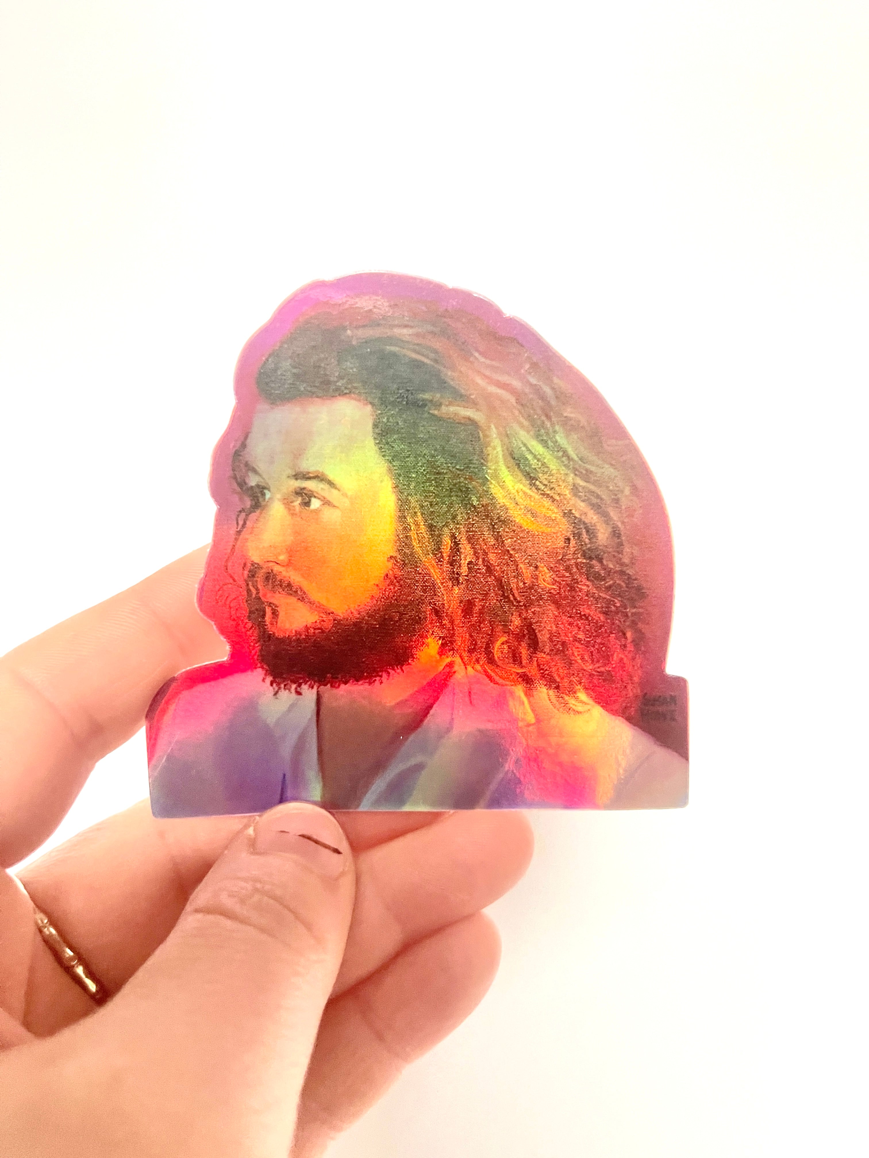 Susan Howe - Jim James Holographic Sticker