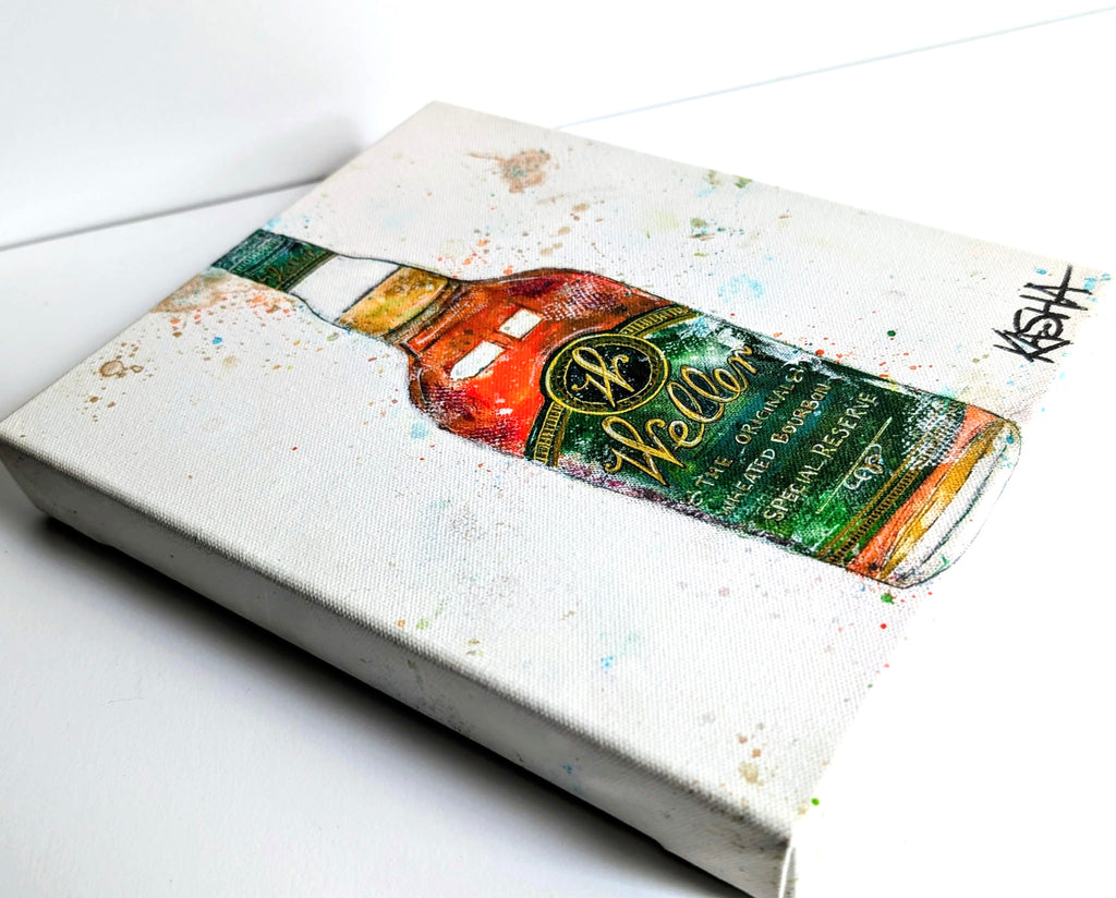 Kasha Ritter - Weller Giclee Canvas Bourbon Print